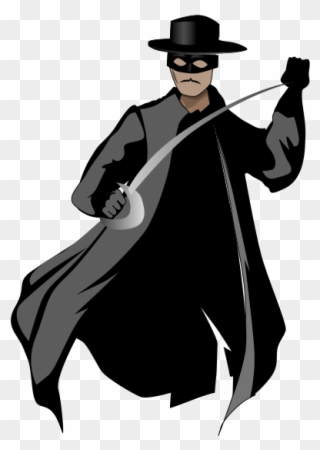 Clip Art Tags - Zorro Clipart - Png Download