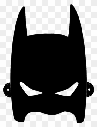 Batman Mask Png Hd Png Image - Masque Batman À Imprimer Clipart