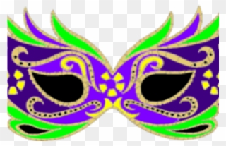 Masks Clipart New Orleans - Mardi Gras - Png Download