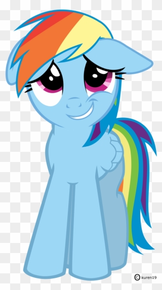C) Kuren19 Rainbow Dash Pony Horse Clip Art Mammal - Rainbow Dash - Png Download