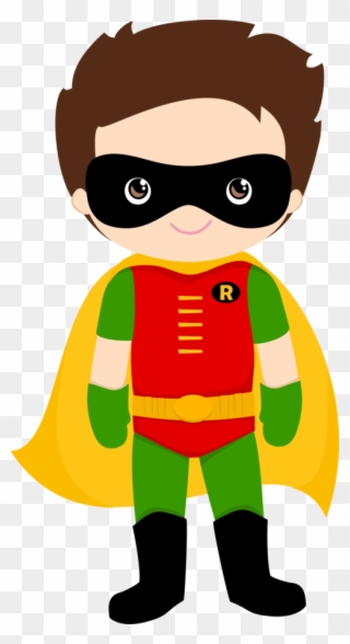 Robin Superhero Party, Superhero Classroom, Batman - Imagenes De Super Heroes Animados Clipart