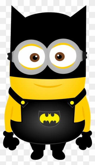 Minions Clip Art Oh My Fiesta For - Minion Batman - Png Download