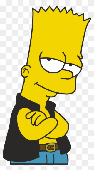 Gas Mask Clipart Bart Simpson - Bart Simpson Png Transparent Png