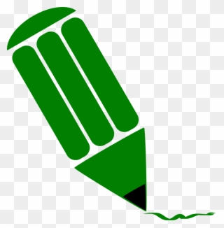 Pencil Clip Art Download - Green Pen Icon Png Transparent Png