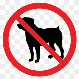 No Animals Clipart Prohibited Sign Sticker Tenstickers - Charing Cross Tube Station - Png Download
