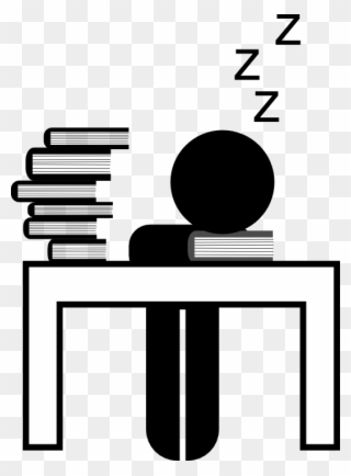 The Crash That Comes Along With All-night Study Sessions - Study All Night Clipart