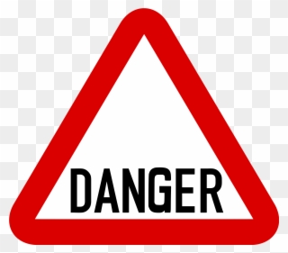 Danger Cliparts - Danger Sign Png Transparent Png