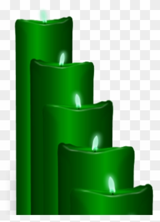 A Ladder Of Candles - Candle Clipart