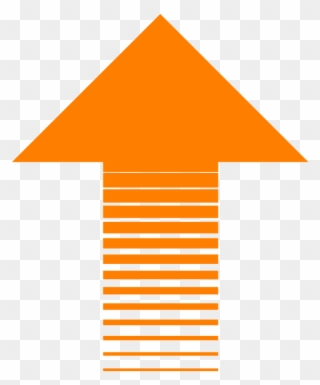 A Ideia Do Social Tech Booster É Iniciar O Seu Trabalho - Orange Arrow Vector Png Clipart