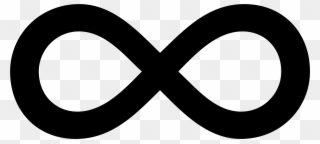 Symbol Big Image - Infinity Sign Transparent Background Clipart