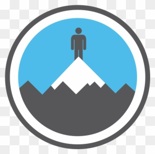 Exactly - Climb The Mountain Icon Clipart