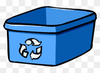 Recycle Clipart Recycling Can - Recycling Bin Clipart - Png Download