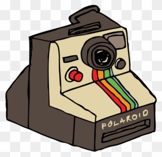 Camera Clipart Polaroid Camera - Transparent Polaroid Camera Clipart - Png Download