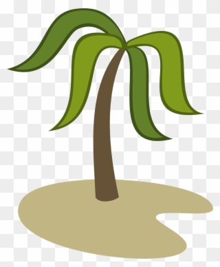 Island Png Transparent Images - Palm Tree Cutie Mark Clipart