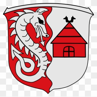 Badbergen Fahne / Flagge Clipart