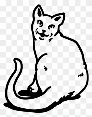 Wandtattoo Chartreux Katze Kätzchen Pfoten Tiere Tür Clipart