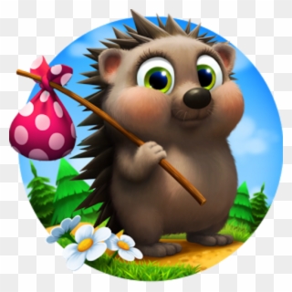 Der Igel Geht Nach Hause﻿ Clipart