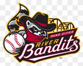 Quad Cities River Bandits Logo Midwest League Clipart