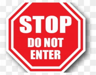 Octigon Clipart Red Stop Sign - Png Download