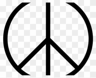 Peace Sign Clipart Translucent - Png Download