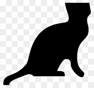 Feline Clipart Cat Shadow - Png Download (#2740154) - PinClipart