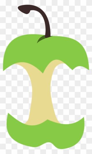 Apple Core Clipart 2 Free - Png Download