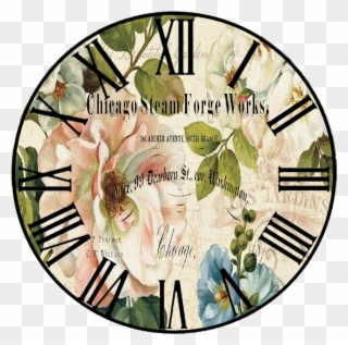 Free Vintage Clock Clipart