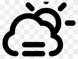 Fog Clipart Windy Symbol - Png Download