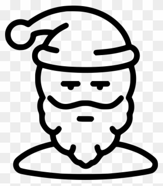 Santa Claus Grandfather Frost Man Guy User Human Avatar Clipart