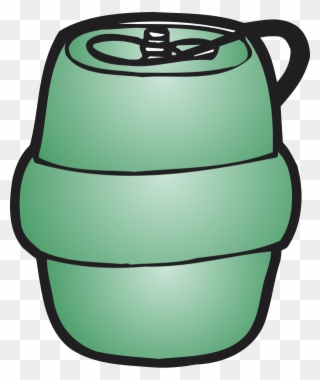Keg Illustration By Fatty Matty Brewing Clip Art - Png Download