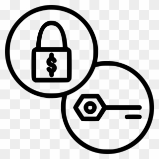 Lock Key Password Security Authentication Access Encrytpion Clipart