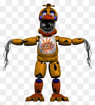 Download Rockstar Withered Chica Fnafedit คนไทยแต่งรูป Clipart ...