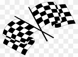 Krazee Karts Flags Clipart