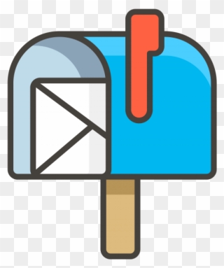 Open Mailbox With Raised Flag Emoji Clipart