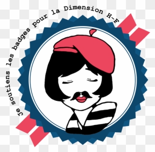 Je Soutiens Les Badges Pour La Dimension H-f Clipart