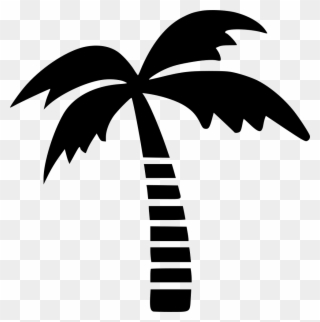 Free Tree Icon Download - Coconut Tree Icon Png Clipart