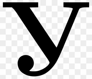 Letter Y Clipart Black And White Png Transparent Png