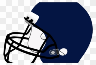 Football Helmet Clip Art Transparent Background Blue - American Football Usa Drawstring Bag - Png Download