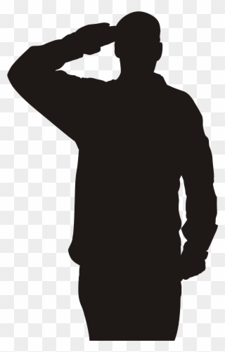 Indian Soldier Salute Png - Salute For Our Fallen Brother Clipart