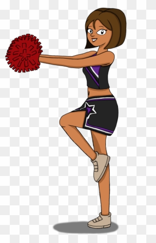 Png Stock Request Cheerleader Courtney By - Total Drama Courtney Cheerleader Clipart