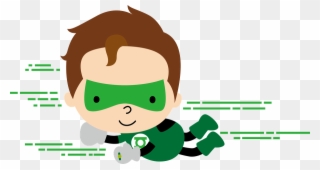 Minus Superhero Clipart, Clip Art, Children, Superhero, - Lanterna Verde Baby Png Transparent Png