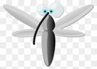 Mosquito Free To Use Clipart - Cartoon Mosquito Clipart Small - Png Download