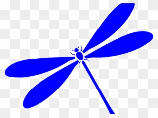 Dragonfly Clipart Simple - Free Clip Art Dragonfly - Png Download