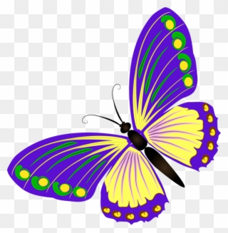 ‿✿⁀butterflies‿✿⁀ Butterfly Clip Art, Watercolor Cards, - Бабочки Картинки Без Фона - Png Download