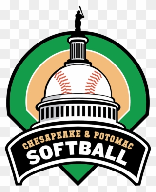 League Softball Clipart - Potomac River - Png Download
