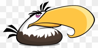 Eagle Cartoon Pictures - Mighty Eagle Angry Birds Game Clipart