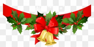 Free Christmas Clip Art Banners - Png Download