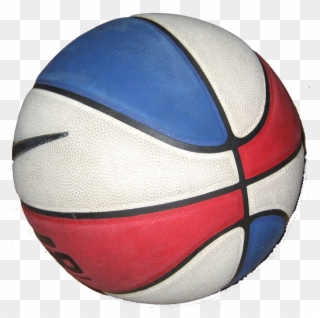 Download Red White And Blue Basketball Png Clipart - Colored Basketball Png Transparent Png