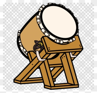 Taiko Instrument Drawing Clipart Taiko - Taiko Clipart - Png Download