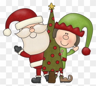 Elf Clipart Secret - Christmas Clipart Scrappin Doodles - Png Download